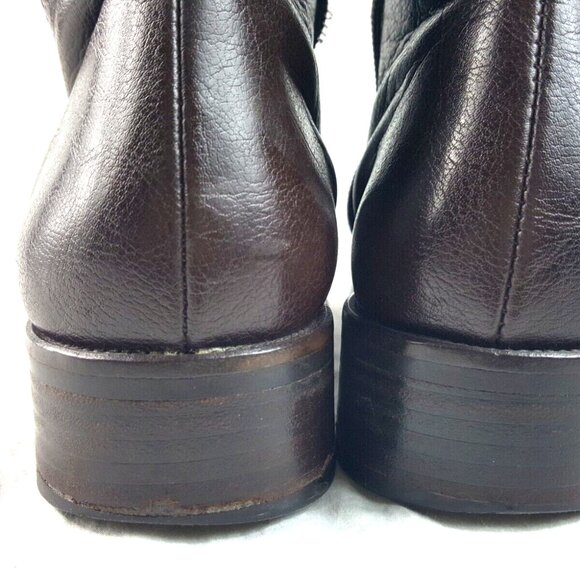 Paul Green Women's Y2K Knee High Boots Brown Leather Size 3.5UK-US 6.5 - Picture 4 of 10